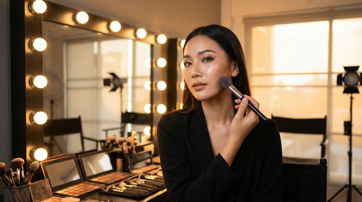 蜜桃美妆教程写真视频